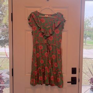 New with tags Fat Face green floral dress